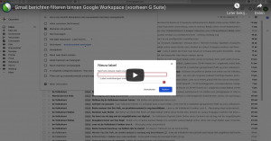 Gmail filters instellen 36 gmail filters bij de Google Workspace specialist