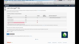 cPanel SSL certificaat aanvragen via Lets Encrypt (gratis) 9 cpanel ssl certificaat aanvragen bij de Google Workspace specialist