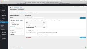 wordpress menu aanmaken en wijzi bij de Google Workspace specialist
